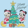thumbnail image 2 of Mens Mickey & Friends Happy Holidays Couple T Shirt, 2 of 5
