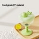 thumbnail image 5 of Learning Cup, Vaso de pajita con pie alto, 6oz 180 ml tapa a prueba de derrames • Plástico de alta resistencia al calor • Marcas de medición claras • Vaso EasyDrinking, 5 of 9