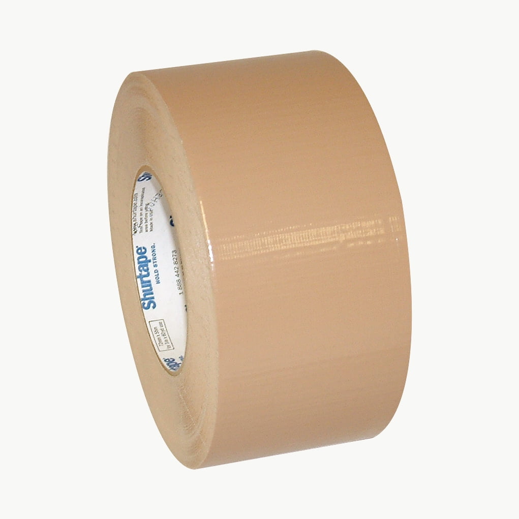 Shurtape PC-618 Industrial Grade Duct Tape: 3 in x 60 yds. (Beige)
