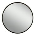 thumbnail image 2 of (2 pack) Mainstays 18x18 Black Round Small Decorative Wall Mirror for Bathroom or Living Room, 2 of 8