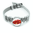 thumbnail image 1 of Tiananmen cinco starred  Roja China Pulsera pulsera pulsera de cristal amor pulsera ajustable, 1 of 2