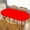 Red, variant on Oval Table Cloth Red Fitted Tablecloth with Elastic Edge Solid Color Polyester Tablecloths for Indoor & Outdoor Tabletop Decor Waterproof Cover, Fit for 48"x68" Oval Tables
