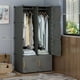 thumbnail image 4 of Cheap Wordrobe Cabinet Display Space Saving Partitions Plastic Waredrobe Closet Free Shipping Roupeiros Storage Furniture My Lux Decor Round, 4 of 28