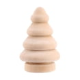 thumbnail image 2 of Adornos para tartas de fiesta con clavijas para árbol de Navidad de madera DIY en blanco, paquete de 20, 2 of 5