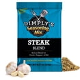 thumbnail image 6 of Dimply's Steak Seasoning Mix, 6-Pack Single Serve Pouches - Dry Rub & Marinade, Bold Garlic Pepper Dill Blend, No MSG, Gluten Free, All Natural, 6 of 9
