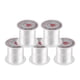 thumbnail image 1 of 5 rollos de cuentas de línea de cristal, hilo elástico para joyería DIY (blanco), 1 of 9