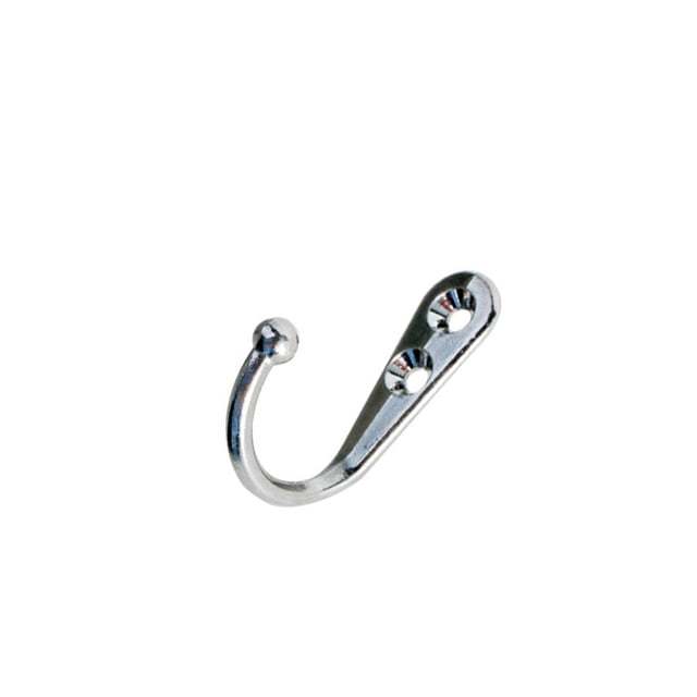 Scienceny Toalla de estilo Vintage para ropa, de aleación de Zinc con un solo gancho, colgador de toallas para sala de estar, sombreros, Herramientas y ferretería Silber-Grau