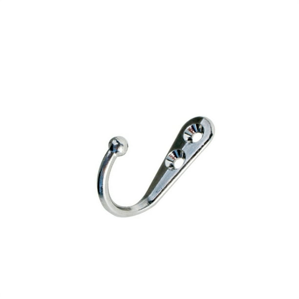 Eigraketly Gancho de aleación de zinc para ropa, colgador de toallas para dormitorio, sombreros, bolso de hombro, almacenamiento de puerta de pared, Herramientas y ferretería Silber-Grau Eigraketly TO008305-07B