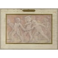 thumbnail image 2 of Albert Aublet 18x14 Black Ornate Wood Framed Double Matted Museum Art Print Titled - Cotillons (1889-1895), 2 of 5