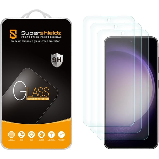 Protector de pantalla de cristal templado Supershieldz para Samsung S23 FE