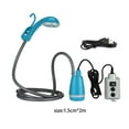 thumbnail image 4 of HLONK Douche de Camping Portable Pompe de Douche Électrique Compacte pour Plage Voyage Randonnée Bleu, 4 of 8