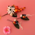 thumbnail image 1 of 3 Unids Gerbera Margarita Tela Flor Horquillas Clip Accesorios para El Cabello para Las Mujeres perfecl Pinza para el cabello de flores para mujer, 1 of 8