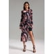 thumbnail image 1 of Vestido midi estampado Lalida con aberturas para mujer, 1 of 3