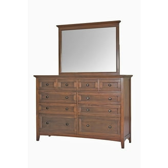 brown dresser with mirror walmart Elowyn Drape Detail Midi Dress Espresso Brown