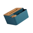 thumbnail image 4 of Cubija de Caja de Pañuelos de PlásTico, Servilleta Caja de Almacenamiento de Descortritorio Tejido y Soporte de Conto, 4 of 8