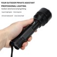 thumbnail image 5 of Diving Flashlight Magnetic Switch Aluminum Alloy IPX8 Waterproof 1500LM Strong Light LED Scuba Diving Flashlight, 5 of 5