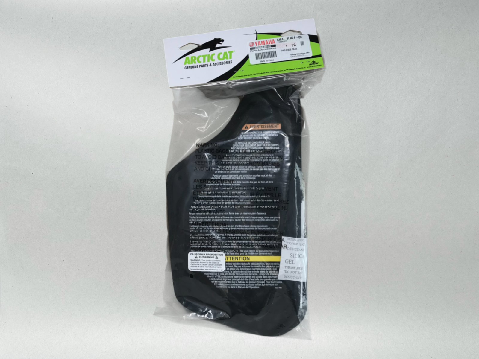 Yamaha Genuine OEM Authentic BLACK CONSOLE KNEE PADS SMA-8LR24-00-BK