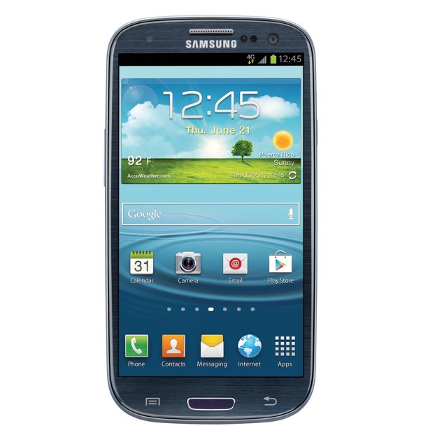 Samsung Galaxy S3 I747 16gb Unlocked Gsm Phone W 8mp Camera Gorilla Glass 2 Blue Walmart Com Walmart Com
