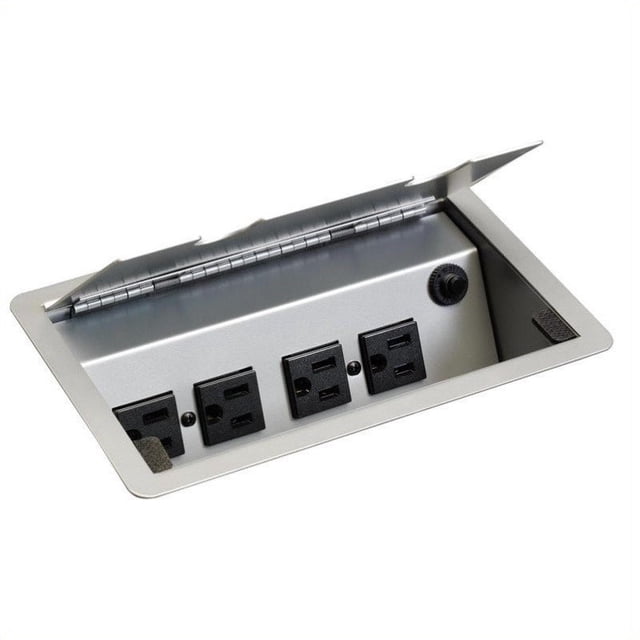 Flexsteel Accessories Conference Table Data Power Center-Black