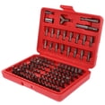 thumbnail image 1 of FUTUREORYY 100Pcs Impact Driver Bits Screwdriver Set for Workshop DIY Projects Maintenance Red, 1 of 5