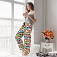 thumbnail image 6 of Bingfone Pajamas for Women,Lantern Koi Fish Pajama Pants with Pockets-Small, 6 of 7