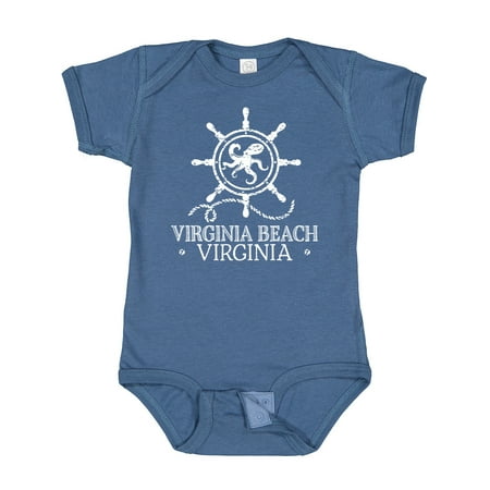 

Inktastic Virginia Beach VA Nautical Gift Baby Boy or Baby Girl Bodysuit