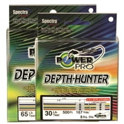 PowerPro Braided Fishing Line, dh 65lb 500ftx167yd jig, [21100650167J]