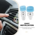 thumbnail image 3 of OULII 2Pcs Air Hose Quick Connect Fittings for Car Air Conditioning System and Stable Connection, 3 of 8