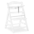 thumbnail image 2 of hauck Alpha+ Grow Along White Wooden High Chair w/Grey Tray & Cushion, 2 of 12