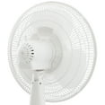 thumbnail image 3 of Vie Air 16 Inch 3 Speed Oscillating Stand Fan with Remote Control in White, 3 of 6