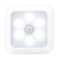 thumbnail image 1 of TFixol Motion-Activated LED Night Light for Closets & Hallways, 0-5m Range, 120° Angle, Magnetic Base, 3 Installation Options, White Shell, Cold/Warm Light (Batteries Not Included), 1 of 6