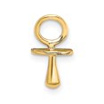 thumbnail image 2 of Diamond2Deal 14K Yellow Gold Polished 3-D Pacifier Charm Pendant for Women (L- 0.63 inch, W- 0.28 inch), 2 of 4