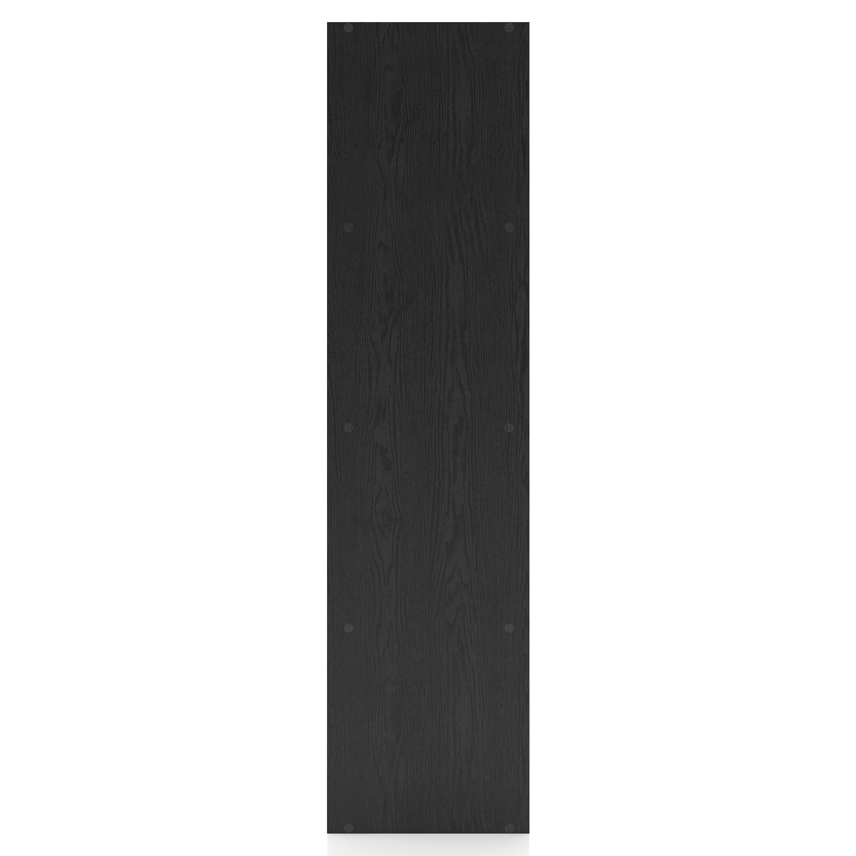 Furniture of America Brooks Stackable 4-Tier Wood Black Bookcase