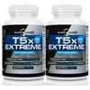 Two Pack - T5X Extreme Testosterone Booster for Men Sexual Potency Increase Testosterone 30% 360 Capsules