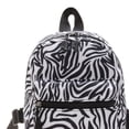 thumbnail image 2 of Fashion Small Backpack Girls Daypack Knapsacks Rucksack Handbag for Vocation Zebra, 2 of 2