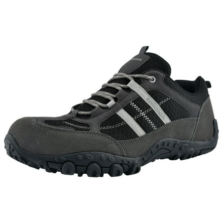 

Knixmax Unisex Hiking Shoes Grey/Black Women 13 / Men 11