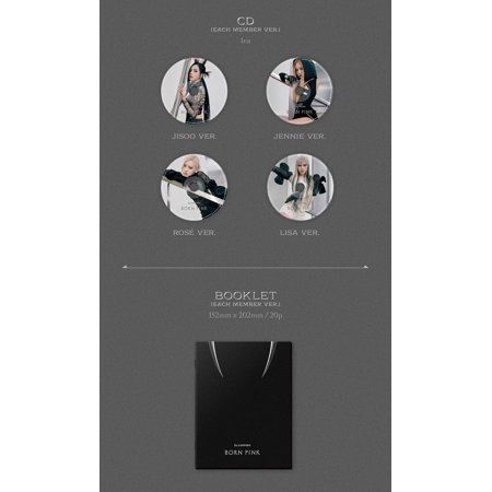 BLACKPINK - BORN PINK Vol.2 Digipack Ver CD 公式 アルバム 国内発送 ラキドロ