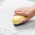 thumbnail image 5 of CuiLiyq Soft Cleaning Brush, 1 Pack Bed Brush for Removing Dust from Sheets Sofa Blanket Cabinet Bedspread Car Upholstery Household Cleaning Brushes (Yellow), 5 of 7