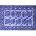 thumbnail image 1 of Ahgly Company Indoor Rectangle Southwestern Blue Country Area Rugs, 7' x 10', 1 of 4