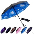 thumbnail image 1 of Compact Travel Umbrella,Windproof Waterproof Stick Umbrella Protection Golf Umbrellas GSLA A7, 1 of 5