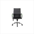 thumbnail image 5 of Scranton & Co Modern Task Chrome Chair in Black, 5 of 5