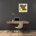 thumbnail image 3 of Vess, June Erica 20x20 White Modern Wood Framed Museum Art Print Titled - Forest Motif II, 3 of 4
