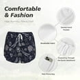 thumbnail image 4 of KLL Wildflowers And Dragonflies Pattern Shorts Women,Athletic Shorts High Waisted Running Shorts Pocket Sporty Short Gym Elastic Workout Shorts-XX-Large, 4 of 7