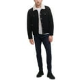thumbnail image 4 of GUESS Mens Sherpa Trim Bomber Jacket, Black, Small, 4 of 6