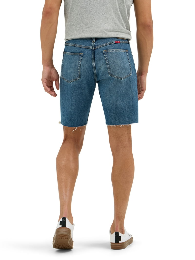 Wrangler Men's Relaxed Utility 5-Pocket Denim Shorts, Comfortable