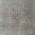 thumbnail image 1 of Ahgly Company Indoor Square Traditional Dark Gray Persian Area Rugs, 3' Square, 1 of 6