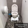 thumbnail image 4 of YASEKING Foldable Toilet Squatting Stool Non-Slip Toilet Footstool Anti Constipation Stools Portable Step for Home Bathroom Dropshipping, 4 of 6