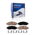 thumbnail image 6 of Detroit Axle - Front Disc Rotors Ceramic Brake Pads Replacement for Acura MDX ZDX RLX 2009 -2014 Honda Pilot, 6 of 7