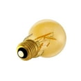 thumbnail image 2 of Euri LED Vintage Filament Light Bulb, A19, 7W, Warm White, Amber Tint, 2 of 5