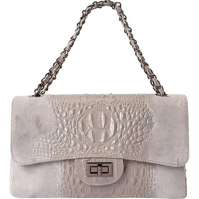 Sharo Deleite 37 Alligator Print Two-Tone Shoulder Bag | Walmart Canada